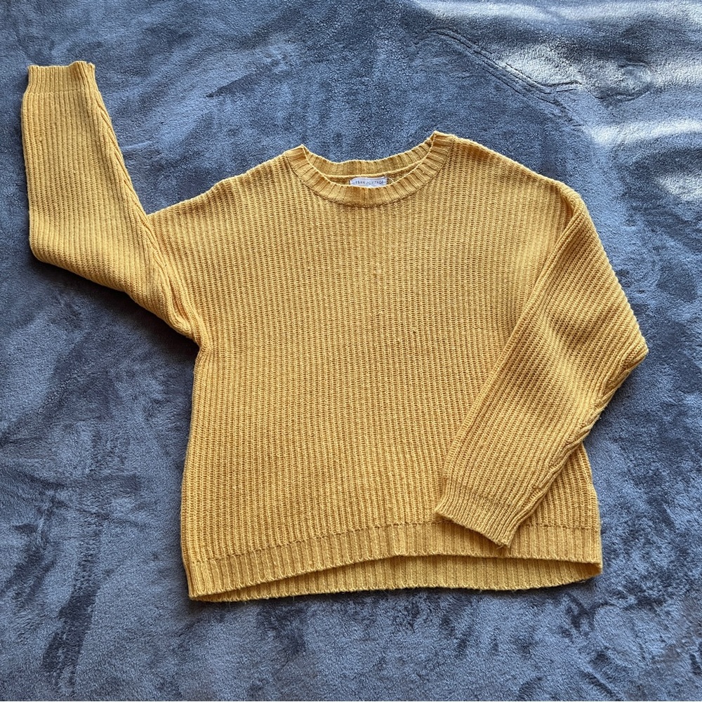 Yellow Knit Sweater
